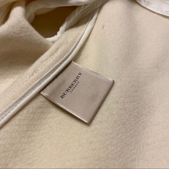 Burberry London Cream Specialty Duffle Coat - Picture 6 of 10